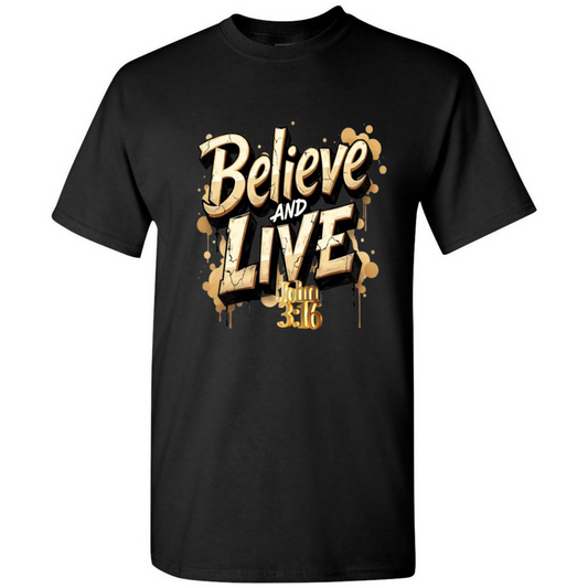John 3:16 Short Verse T-Shirt – The Gospel According To NKJV