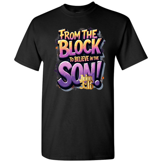 John 3:16 Short Verse T-Shirt – The Gospel According To Rap