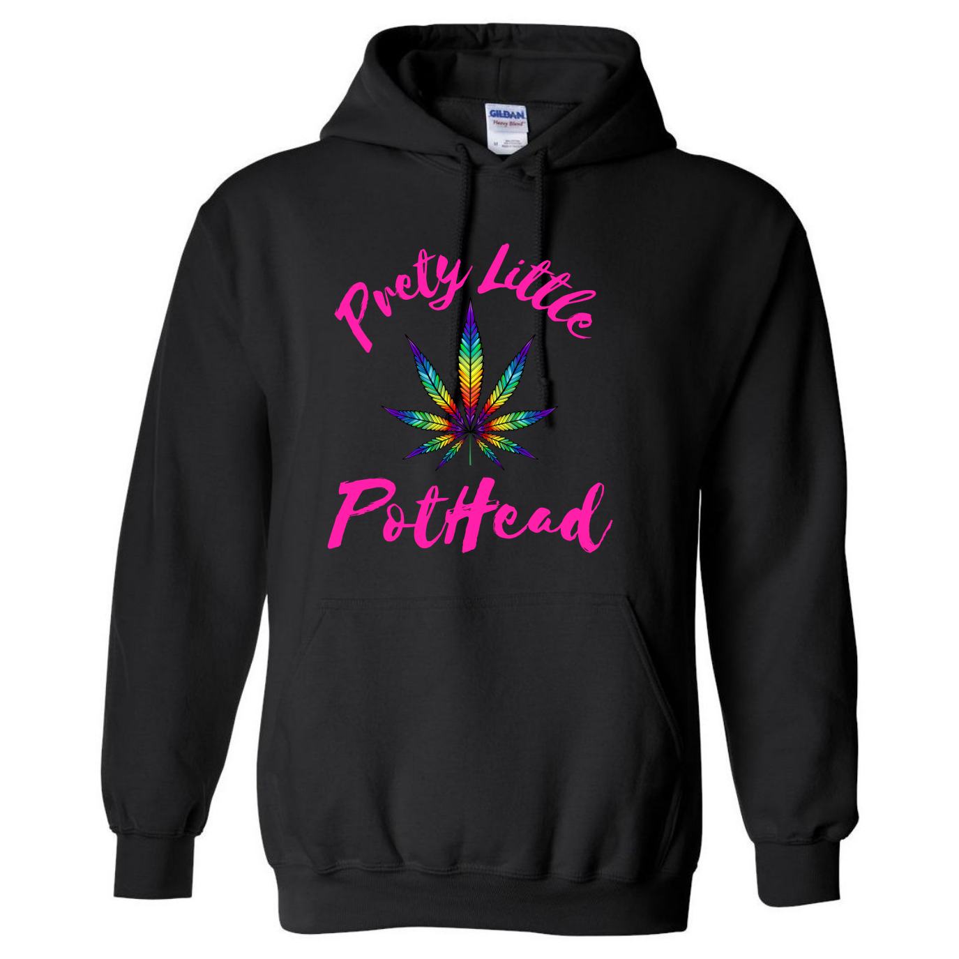 Pretty Little Pothead – Funny 420 Hoodie – Chill Top