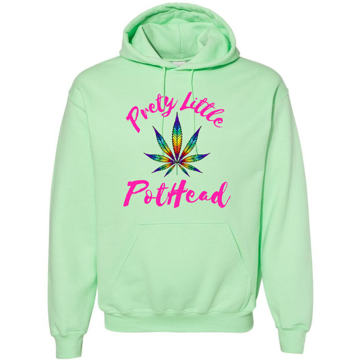 Pretty Little Pothead – Funny 420 Hoodie – Chill Top