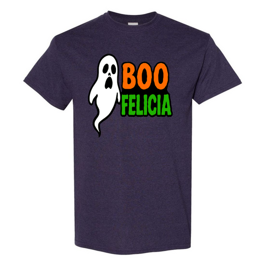 Boo Felicia – Funny Halloween Ghost T-Shirt – Seasonal Top