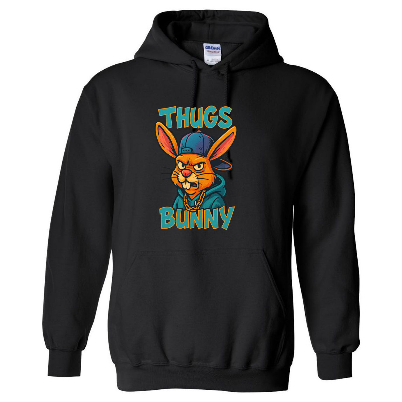 Thugs Bunny – Funny Hoodie – Graphic Top – Street Vibe Style