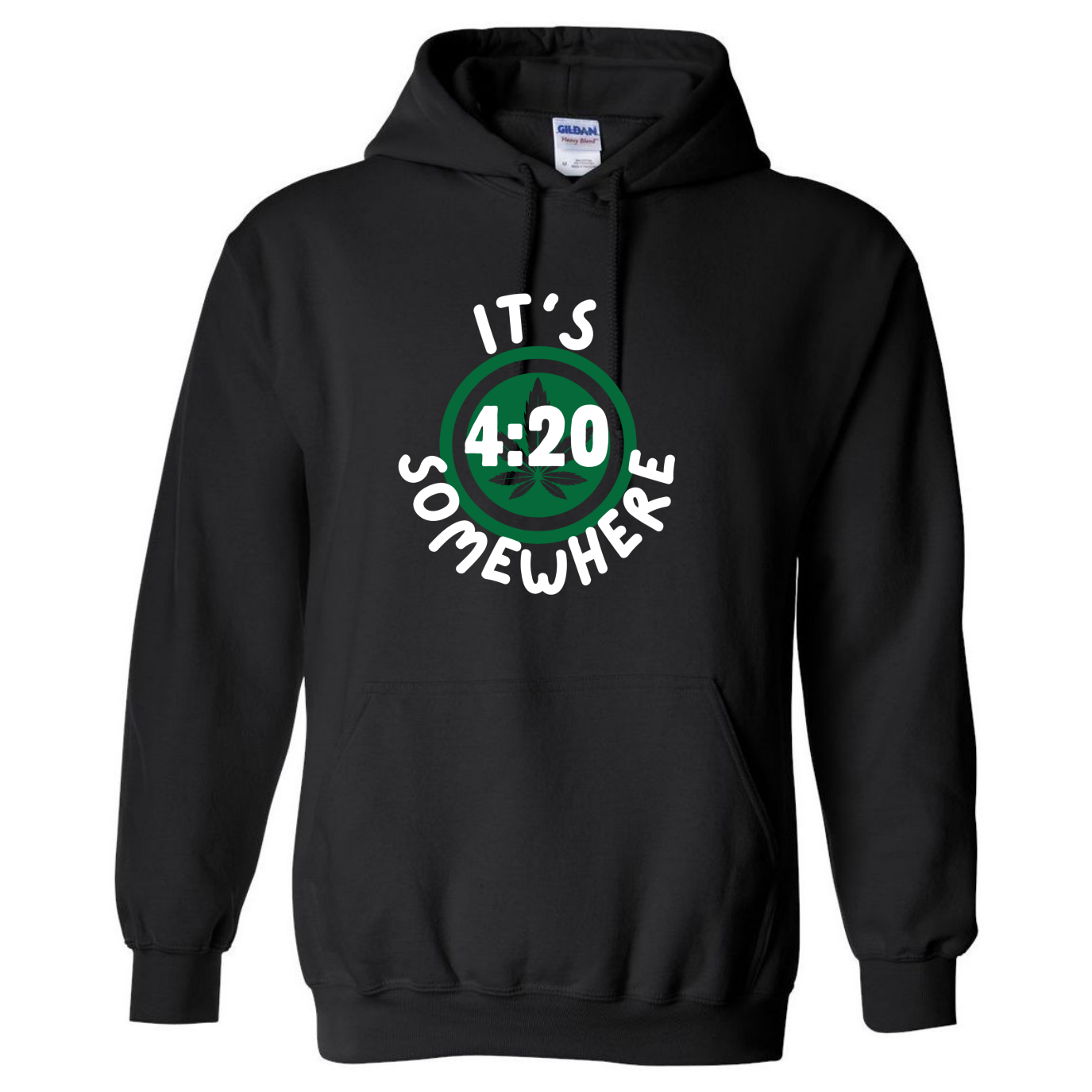 It’s 4:20 Somewhere Hoodie – 420 Collection – Chill Top