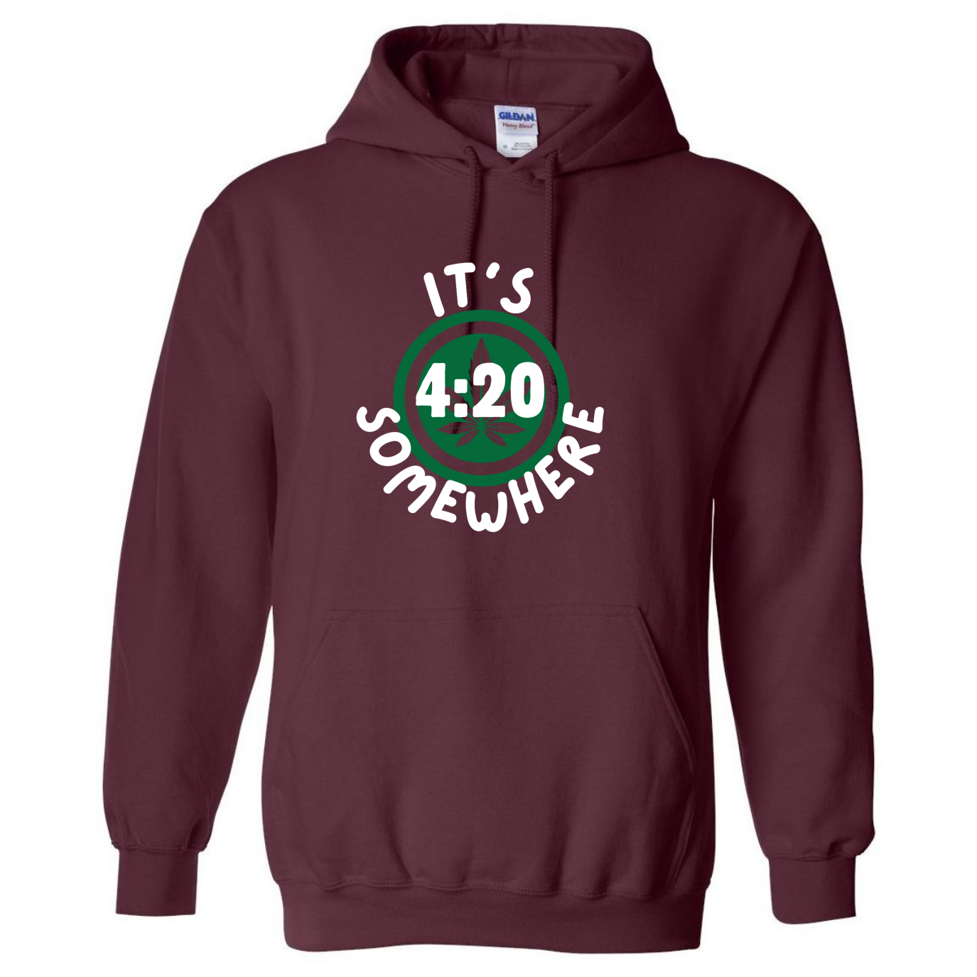 It’s 4:20 Somewhere Hoodie – 420 Collection – Chill Top