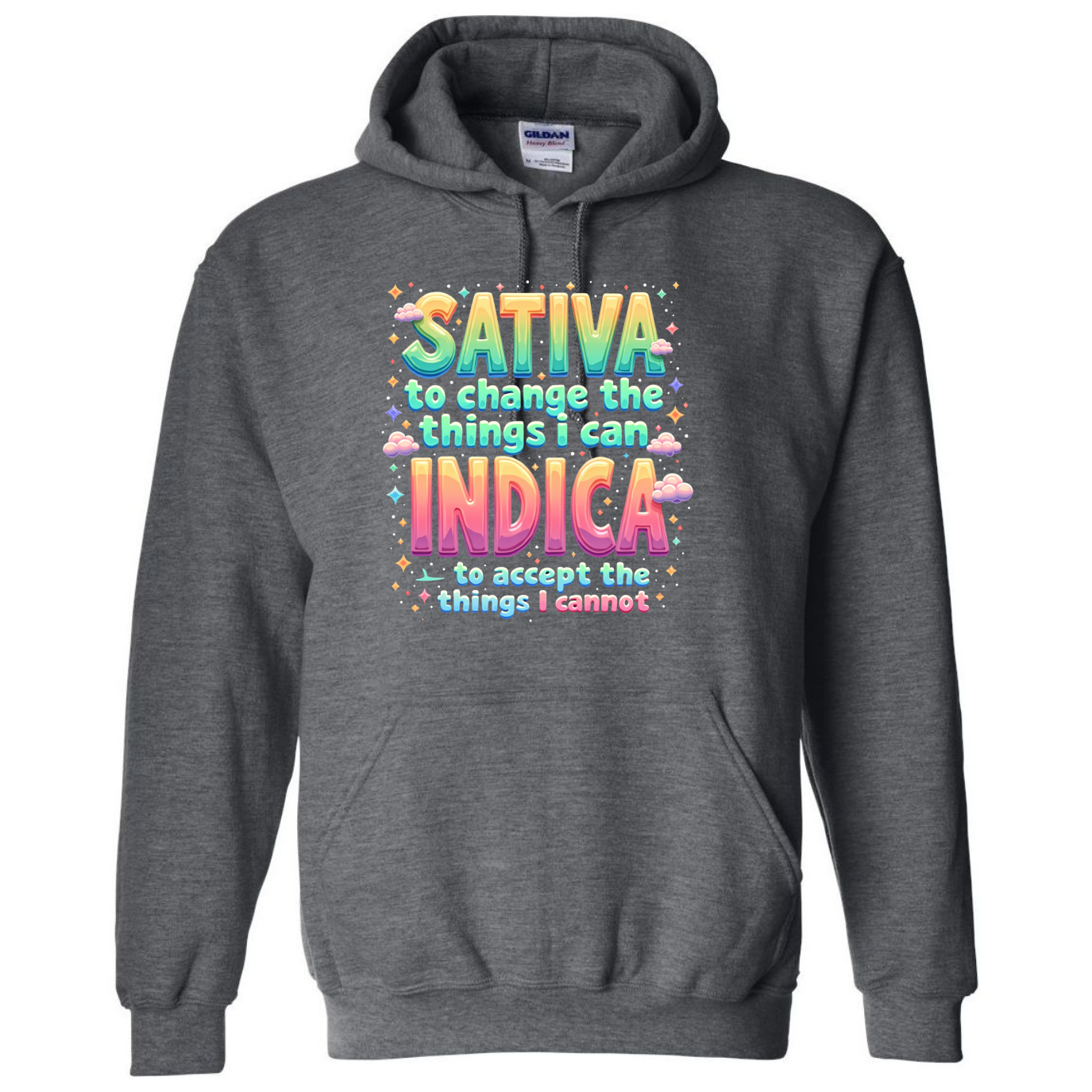 Sativa To Change – Indica I Cannot – 420 Hoodie – Chill Vibes Top