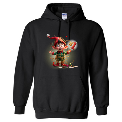 #1 Elf Hoodie – Santa’s Wardrobe – Holiday Cheer Top
