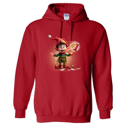 #1 Elf Hoodie – Santa’s Wardrobe – Holiday Cheer Top