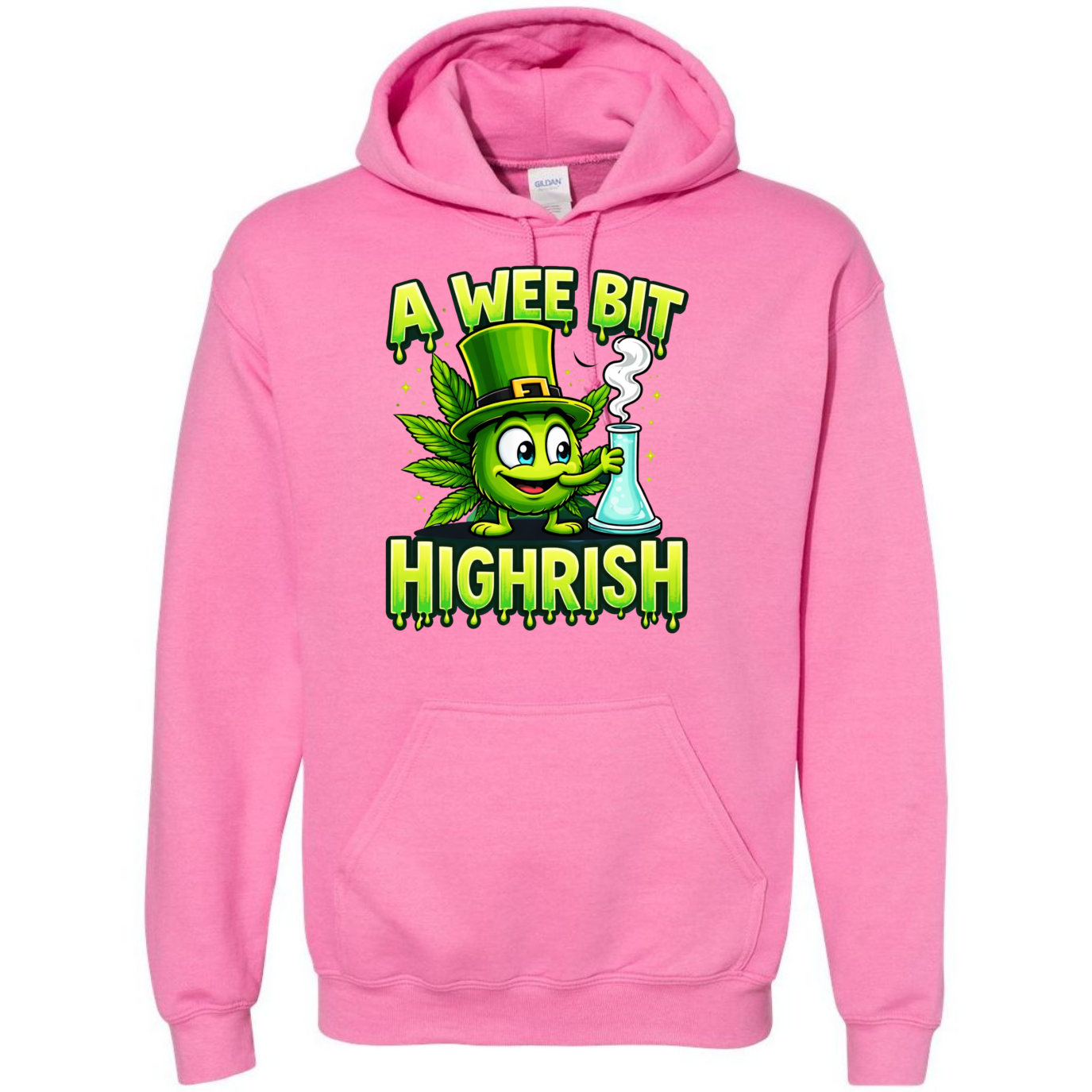 A Wee Bit Highrish – Funny St. Patrick’s Day Hoodie
