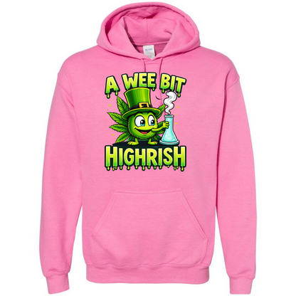 A Wee Bit Highrish – Funny St. Patrick’s Day Hoodie