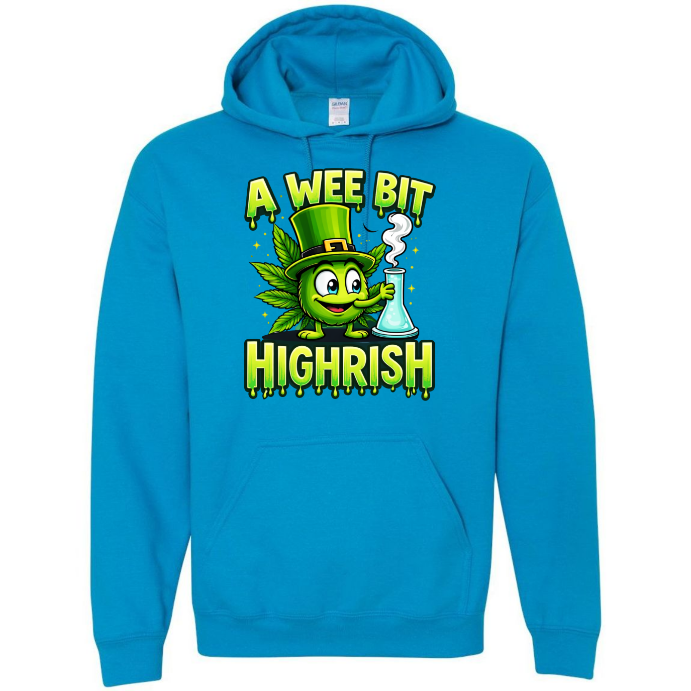A Wee Bit Highrish – Funny St. Patrick’s Day Hoodie